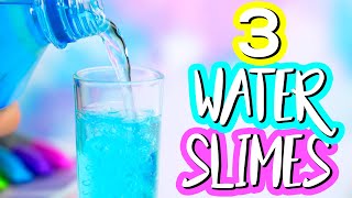 DIY Water Slime How To Make The Best Water Slime Recipe Jiggly Water Slime [upl. by Rhett600]