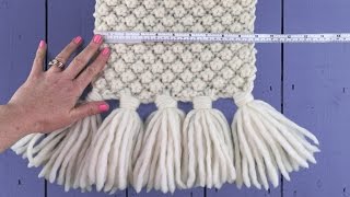 QUICK GUIDE TO MAKING TASSELS  How To Make Tassels The Easy Way [upl. by Alisia]