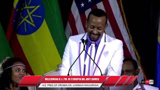 PM Abiy Ahmed speech in Minnesota USA [upl. by Daniel]