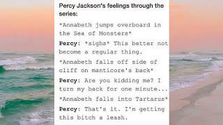 Percabeth memes part 1 [upl. by Balling]