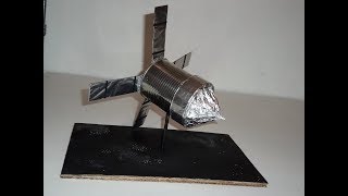 Satelite Artificial maqueta [upl. by Oiratno]