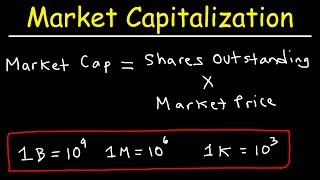 Market Capitalization of Stocks [upl. by Wallford]