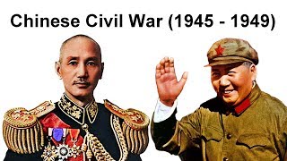 The Chinese Civil War final phase 1945–1949 [upl. by Ruy365]