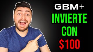 GBM Invertir con 100 pesos en México Tutorial Paso a Paso 2021 [upl. by Rox630]