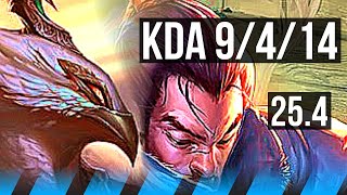 AZIR vs YASUO MID  Godlike 9414  EUW Master  254 [upl. by Idoc]