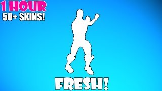 FORTNITE FRESH DANCE 1 HOUR [upl. by Abramo]