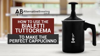 How to Use the Bialetti Tuttocrema Milk Frother [upl. by Burns263]