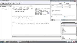 Stata® tutorial Odds ratios calculator [upl. by Keligot]