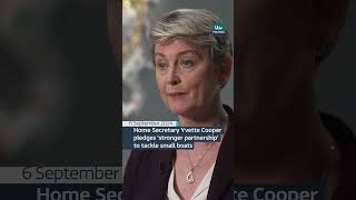 Home Secretary Yvette Cooper pledges ‘stronger partnership’ to tackle small boats  ITV News [upl. by Acalia]