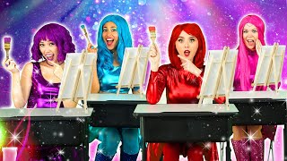 THE SUPER POPS MAGIC ART CLASS Season 3 Episode 1 Part 1 Totally TV Originals [upl. by Danette]