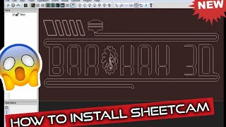 Install SheetCAM full lisensi [upl. by Salim]