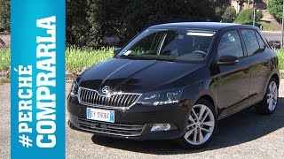 Skoda Fabia 2015  Perché comprarla e perché no [upl. by Schaffer]