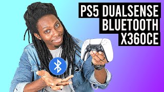 How to connect Dual Sense 5 Controller on Bluetooth with x360ce [upl. by An]