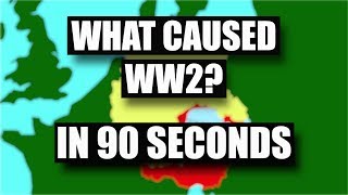 What Caused World War Two in 90 Seconds [upl. by Frederigo]