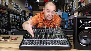 How to Review of the Mackie ProFX16v2 16Channel 4Bus FX Mixer with USB [upl. by Odnalref]