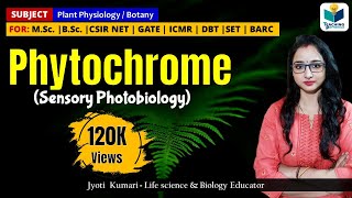 PHYTOCHROME  CSIRNET  GATE  Plant Biology  Sensory photobiology [upl. by Ankeny]