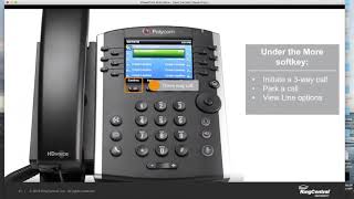3 Way Call  RingCentral Tutorial [upl. by Alleda595]
