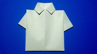 Camisa de Papel  Origami paso paso [upl. by Namsu404]