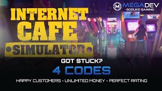 INTERNET CAFE SIMULATOR Cheats Unlimited Money Happy Customers   Trainer by MegaDev [upl. by Ines878]