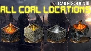 Dark Souls 3  All Coal Locations [upl. by Libnah]