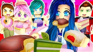 Eating all the FOOD in Roblox Dessert Simulator [upl. by Llednor]