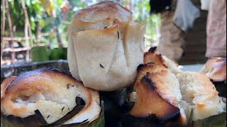 NO OVEN BIBINGKA COMPLETE RECIPE AND PROCEDURE STEP BY STEP VIDEO TUTORIALPAANO GUMAWA NG BIBINGKA [upl. by Brennan]