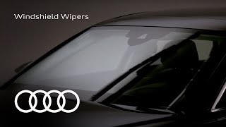 Audi Tech Tutorial Windshield Wipers [upl. by Ecnerrot]