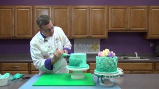 How To Pipe Buttercream Rosettes  Global Sugar Art [upl. by Sussna]