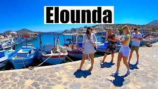 Elounda Crete Walking Tour 2020 [upl. by Namaan]