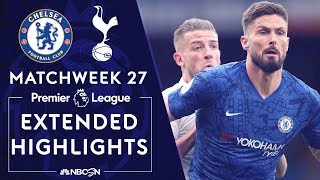 Chelsea v Tottenham  PREMIER LEAGUE HIGHLIGHTS  2222020  NBC Sports [upl. by Keary]