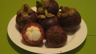 Mangosteen How to Eat Mangosteen Fruit [upl. by Clercq]