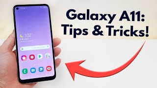 Samsung Galaxy A11  Tips and Tricks Hidden Features [upl. by Skyla]