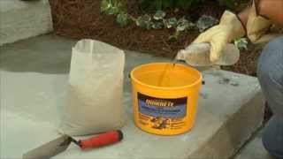 QUIKRETE Vinyl Concrete Patcher Product Feature [upl. by Alemaj]