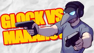 uamee  GLOCK VS MAKAROV HARDBASS MUSIC VIDEO [upl. by Notneiuq885]