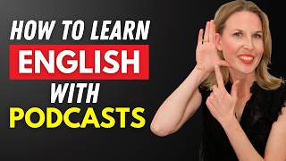 Best Podcasts for Learning English How To Learn English FAST with PODCASTS [upl. by Elegna679]