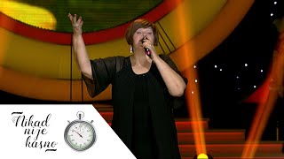 Zorica Nedeljkovic  Dobro jutro Sumadijo  live  Nikad nije kasno  EM 04  151115 [upl. by Kirkwood440]