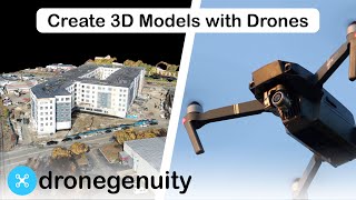 Aerial Photogrammetry Explained  Create 3D Models With Drone Photos [upl. by Athalla]