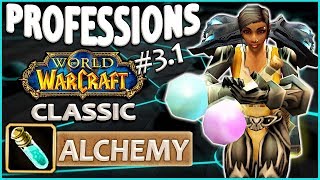 Classic Vanilla WoW Professions OverviewGuide Alchemy [upl. by Alyekahs]