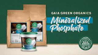 Gaia Green Organics  Mineralized Phosphate [upl. by Yretsym369]