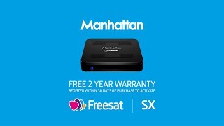 Manhattan SX Freesat HD box overview [upl. by Pollard]