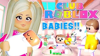 🍼 Club Roblox BABIES 🍼 Everything You Need to Know About Club Roblox Babies Club Roblox Baby Update [upl. by Randy958]