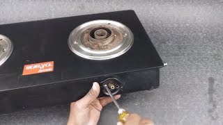 How to service gas stove at home  DM [upl. by Nhguaval]