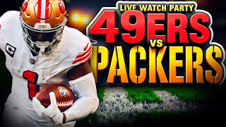 49ers vs Packers Showdown Live Reaction amp Commentary [upl. by Home]