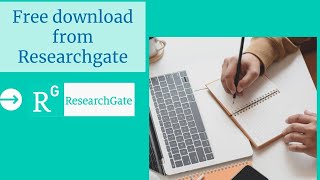 How to download Research Artciles from ResearchGate Free [upl. by Lahcear]