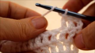 Crochet Treble Stitch UK [upl. by Tamanaha]