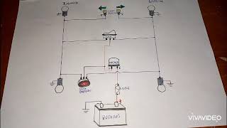 diagrama de luces direccionales y parqueo [upl. by Akyssej]