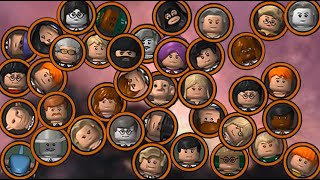 All characters cards in the game LEGO Harry Potter Years 14 [upl. by Piero]