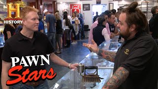 Pawn Stars Chumlee Irons Out a Good Deal Season 13  History [upl. by Mannes]