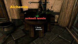 Skyrim Alchemie schnell Leveln [upl. by Deanne]