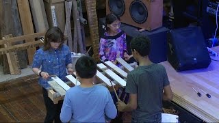 Kid Engineer DIY Xylophone  Design Squad [upl. by Gladdie724]